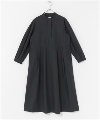 UR TECH 氣球袖洋裝(藏青色-M-其他藍色)