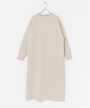 休閒感針織洋裝(淺膚色-FREE-BEIGE)