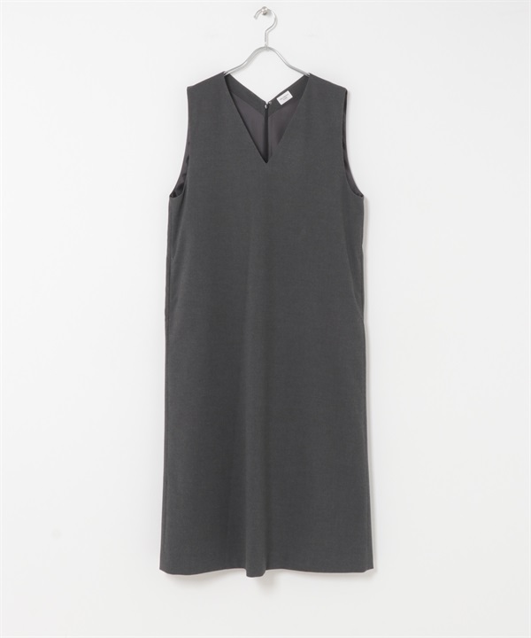 UR TECH 直筒背心裙(炭灰色-S-CHARCOAL GRAY)