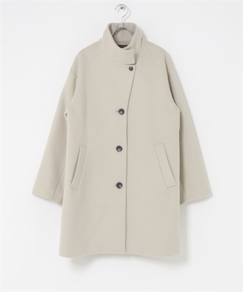 UR TECH 立領大衣(灰膚色-M-其他膚色)