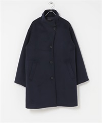 UR TECH 立領大衣(藏青色-M-NAVY)