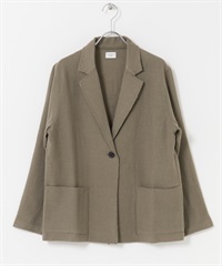 羊毛紗羅外套(摩卡色-M-MOCHA)