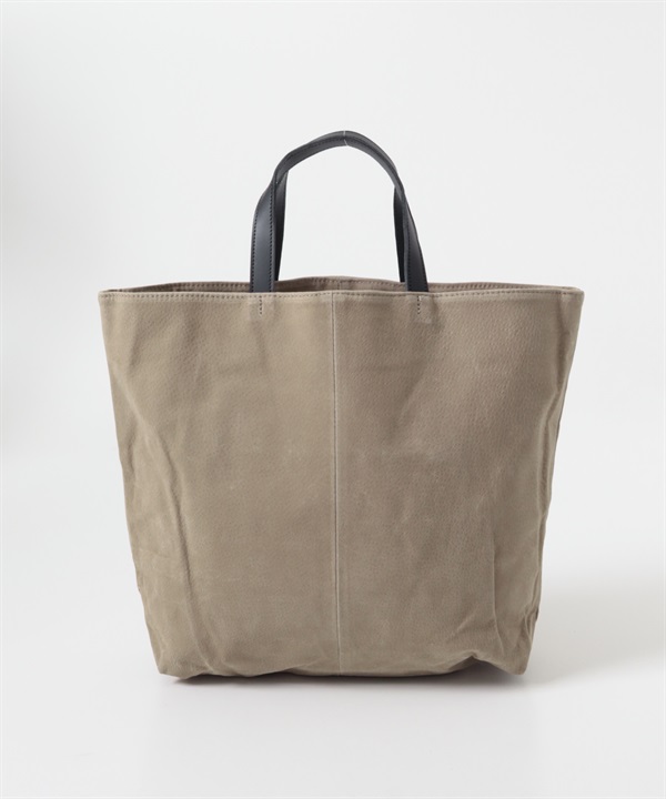 麂皮托特包(灰膚色-one-其他灰色)