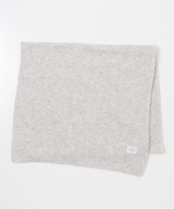 混色針織圍巾(淺灰色-one-LIGHT GRAY)