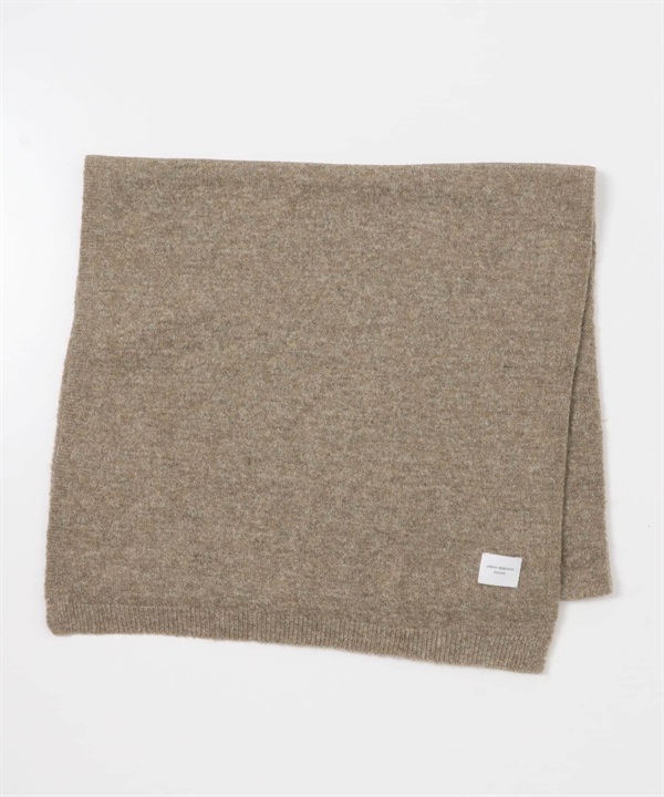 混色針織圍巾(棕色-one-BROWN)