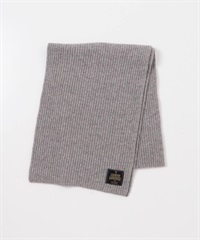 漢密爾頓羊毛羅紋圍巾(混色灰色-one-其他灰色)