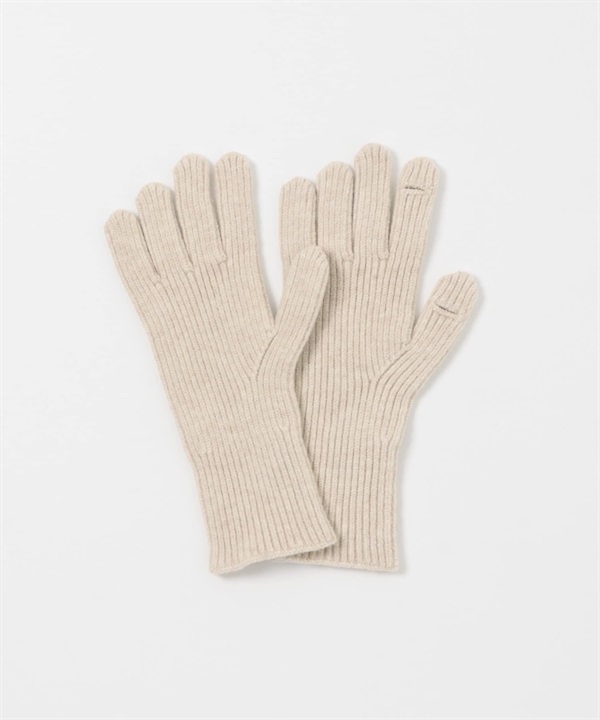 防起毛球羅紋手套(燕麥色-one-OATMEAL)