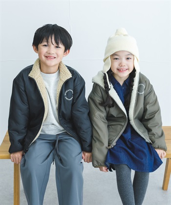 雙面穿絨毛夾克(KIDS)