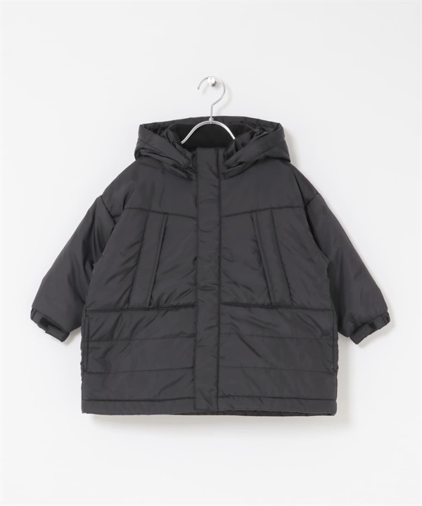 防潑水THERMO ARENA填充大衣(KIDS)(黑色-120-BLACK)
