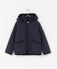 絎縫夾克(KIDS)(藏青色-120-NAVY)
