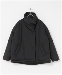 【別注】NANGA / 立領羽絨外套(黑色-one-BLACK)