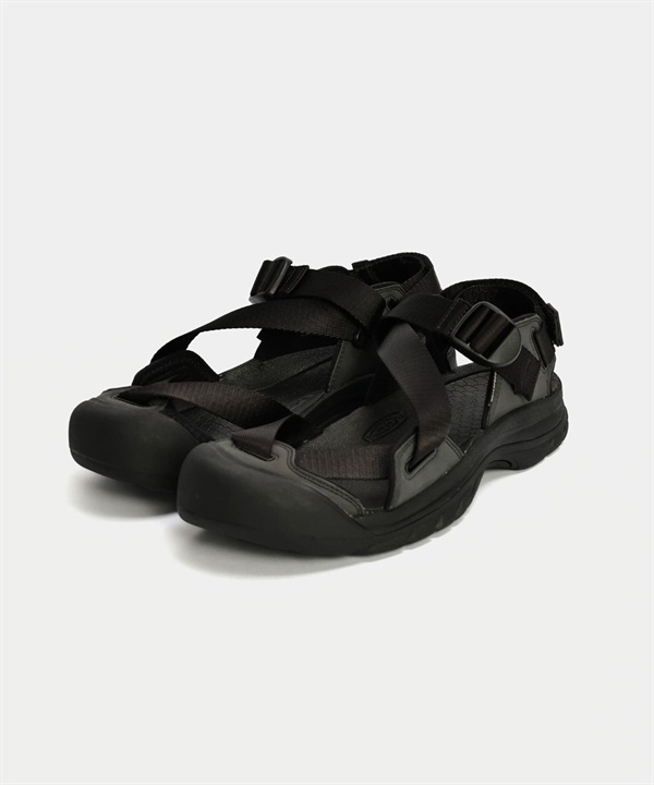 KEEN / ZERRAPORT II 護趾涼鞋 (女款)(黑色-6-BLACK)