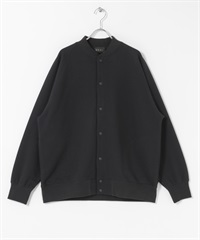 EKAL / UR TECH毛圈開襟衫(黑色-M-BLACK)