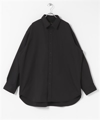 EKAL / SOLOTEX®斜紋標準領襯衫(黑色-M-BLACK)