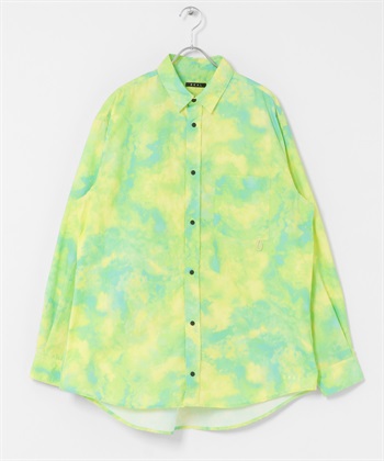 EKAL / UR TECH尼龍長袖襯衫(湖水黃綠-L-其他綠色)