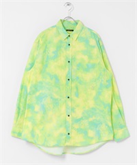 EKAL / UR TECH尼龍長袖襯衫(湖水黃綠-M-其他綠色)