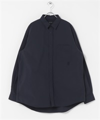 EKAL / UR TECH尼龍長袖襯衫(藏青色-M-NAVY)