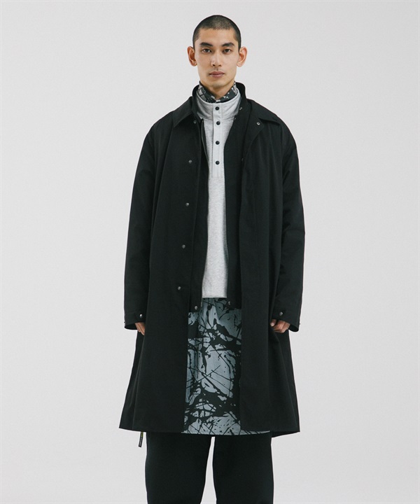 EKAL / SOLOTEX®斜紋A字剪裁大衣