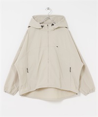EKAL / UR TECH尼龍拉鍊連帽外套(膚色-one-BEIGE)