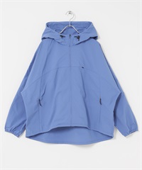 EKAL / UR TECH尼龍拉鍊連帽外套(湖水藍-one-LIGHT BLUE)