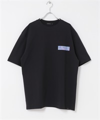 EKAL / UR TECH 柔滑涼感LOGO印花T恤(黑色-M-BLACK)