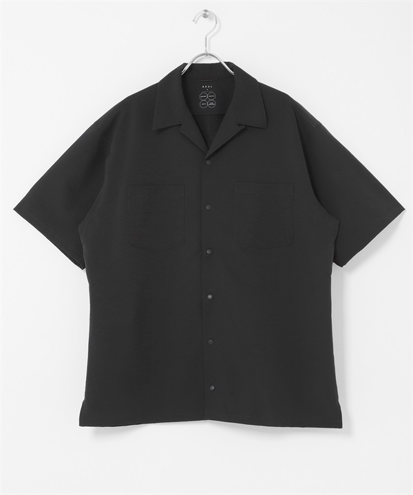 EKAL / DotAir® 短袖襯衫(黑色-M-BLACK)