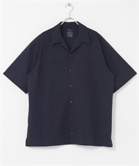 EKAL / DotAir® 短袖襯衫(藏青色-M-NAVY)