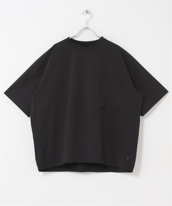 EKAL / SOLOTEX®涼感速乾短袖T恤(黑色-M-BLACK)