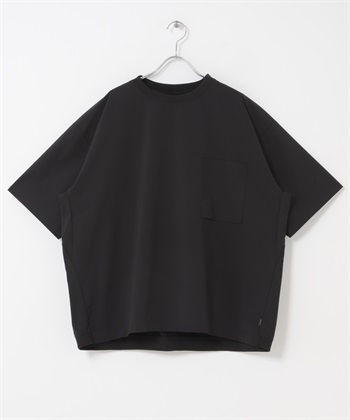 EKAL / SOLOTEX®涼感速乾短袖T恤(黑色-M-BLACK)