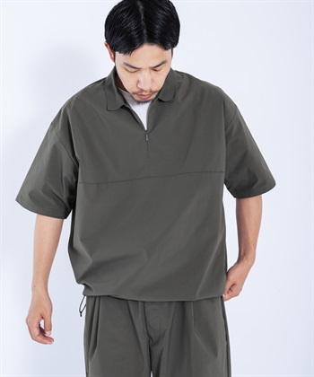 EKAL / SOLOTEX®涼感速乾短袖套頭襯衫