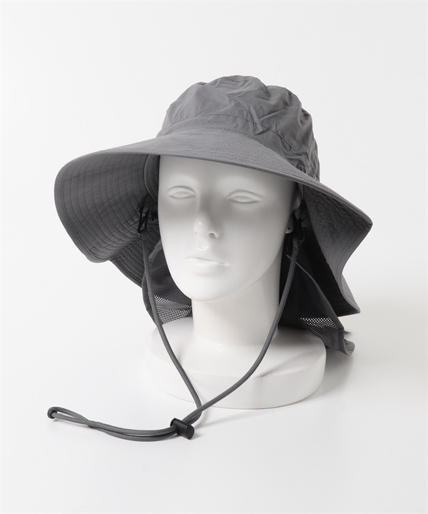 EKAL / Pertex護頸遮陽帽(灰色-one-GRAY)