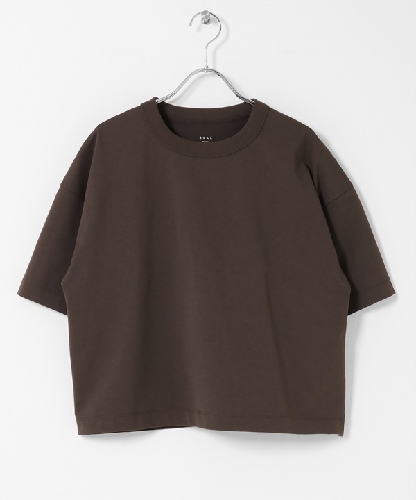 EKAL / DRY OUT 短版T恤(BROWN-One-BROWN)