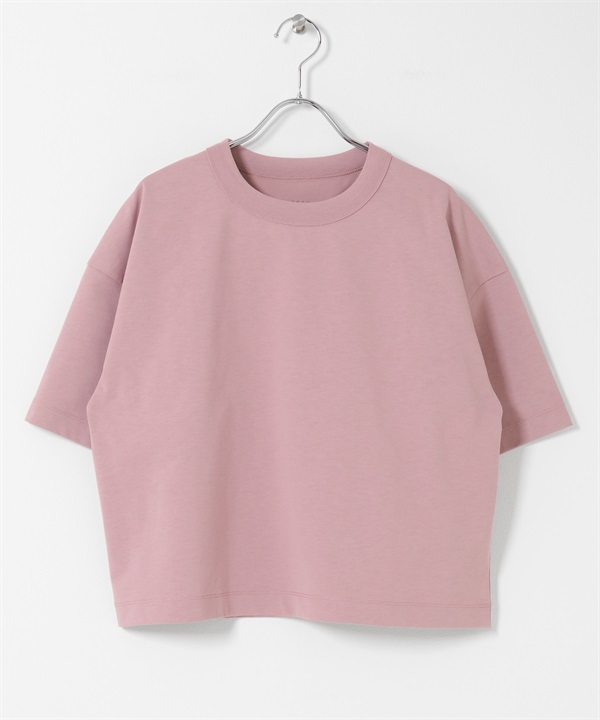 EKAL / DRY OUT 短版T恤(粉紅色-one-PINK)