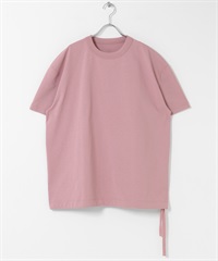 EKAL / DRY OUT 寬鬆T恤(粉紅色-one-PINK)