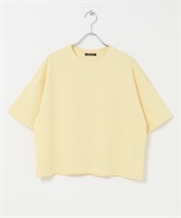 EKAL / UR TECH 柔滑涼感LOGO刺繡T恤(黃色-one-YELLOW)