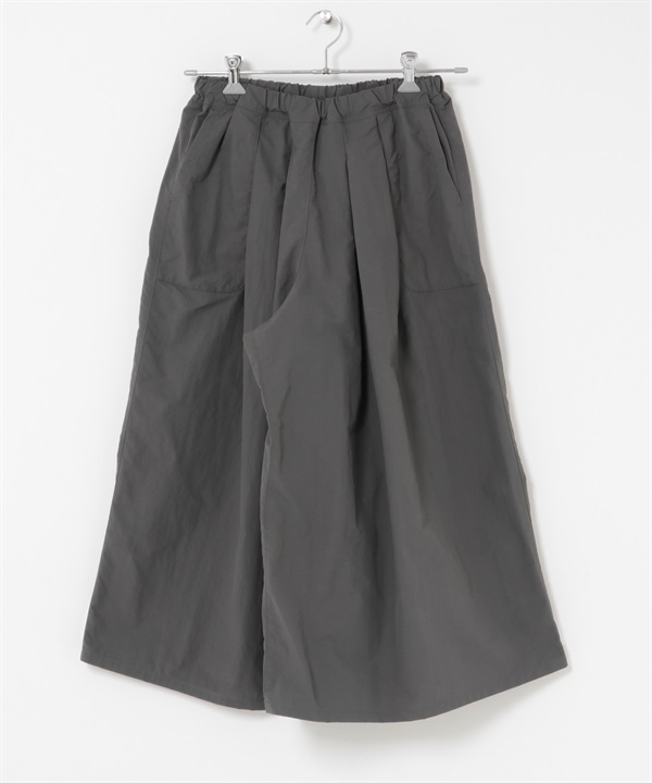 EKAL / UR TECH 尼龍寬褲(石墨灰-one-GRAY)