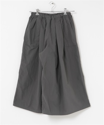 EKAL / UR TECH 尼龍寬褲(石墨灰-one-GRAY)