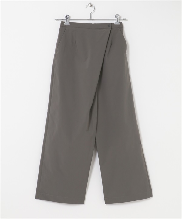 EKAL / SOLOTEX®涼感圍裹式長褲(石墨灰-one-CHARCOAL GRAY)
