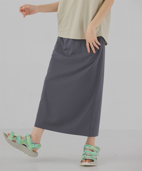 EKAL / SMOOTH WOOLY LIKE窄裙