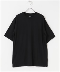 EKAL / 美麗諾羊毛短袖T恤(黑色-M-BLACK)