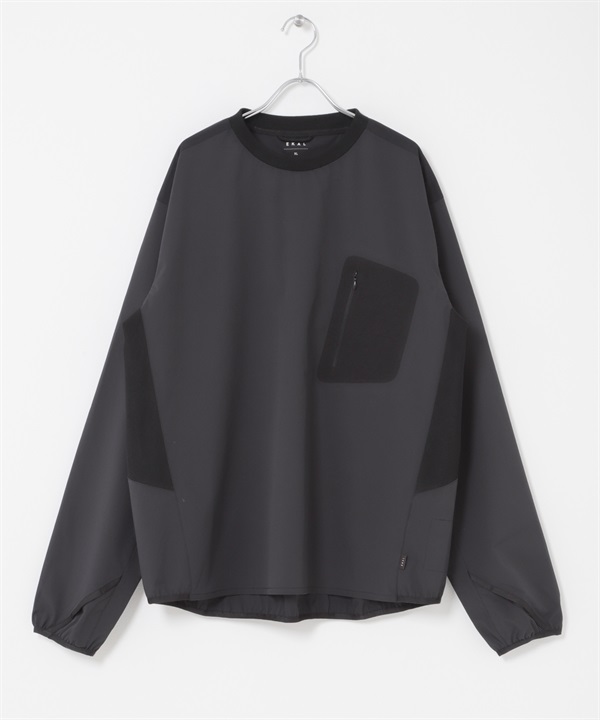EKAL / HIKE 長袖套衫(黑色-M-BLACK)