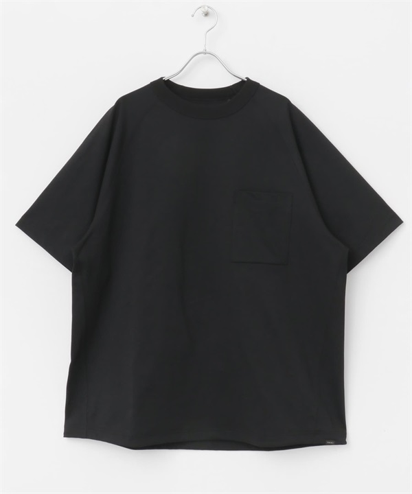 EKAL / DRY OUT 寬版抽繩上衣(黑色-M-BLACK)