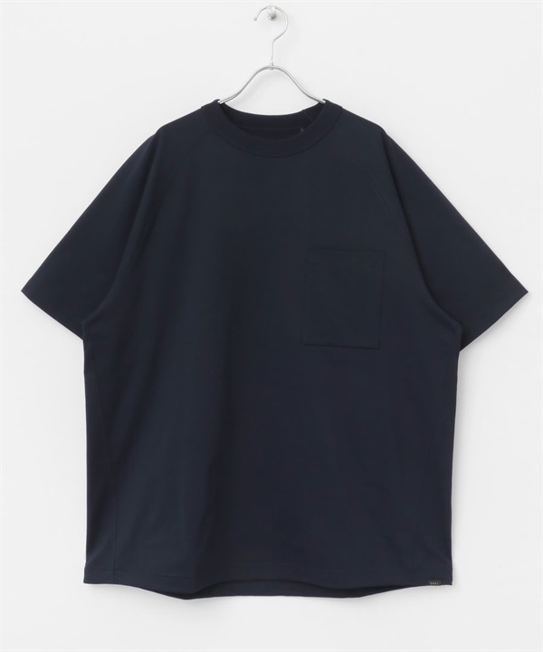 EKAL / DRY OUT 寬版抽繩上衣(藏青色-M-NAVY)