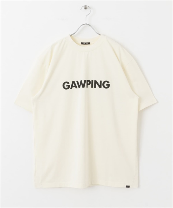 EKAL / UR TECH GAWPING T恤(米白色-M-OFF WHITE)