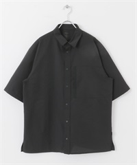 EKAL / DotAir® 高透氣短袖襯衫(黑色-M-BLACK)