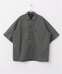 EKAL / 超輕防潑水尼龍短袖襯衫(其他灰色-M-GRAY)