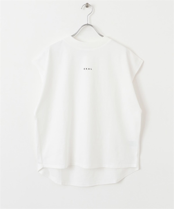EKAL / 法式袖上衣(白色-one-WHITE)