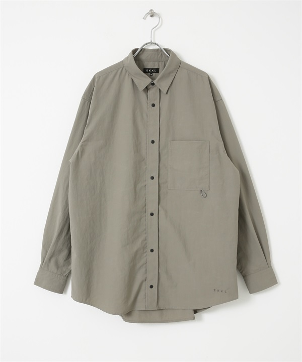 EKAL / UR TECH 防潑水尼龍長袖襯衫(其他膚色-M-其他膚色)