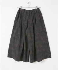 EKAL / UR TECH 防潑水尼龍寬褲(紮染印花-one-其他黑色)