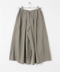 EKAL / UR TECH 防潑水尼龍寬褲(石膚色-one-其他膚色)